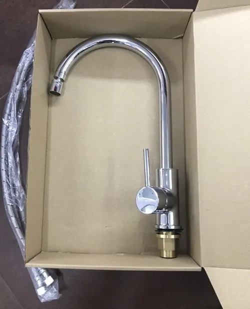 Vòi chậu rửa bát nóng lạnh Miken MK-2026