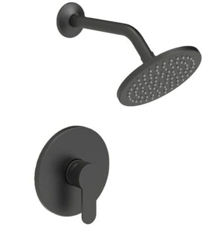 Sen tắm âm tường màu đen Miken MKS-6204B