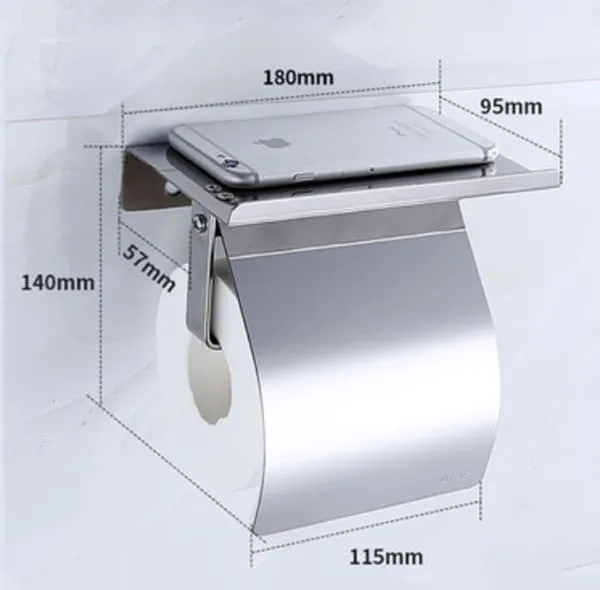 Bản vẽ kỹ thuật Lô giấy vệ sinh Miken MKLG-1411W