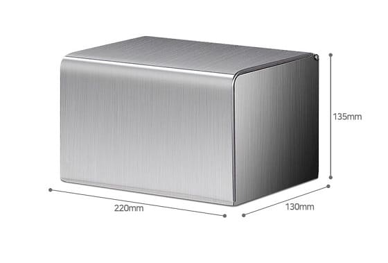 Bản vẽ kỹ thuật Hộp đựng giấy vệ sinh, giấy lau tay Miken MK-1054B