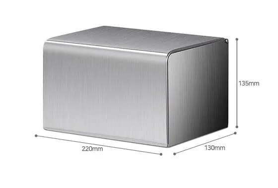 Bản vẽ kỹ thuật Hộp đựng giấy vệ sinh, giấy lau tay Miken MK-1054B