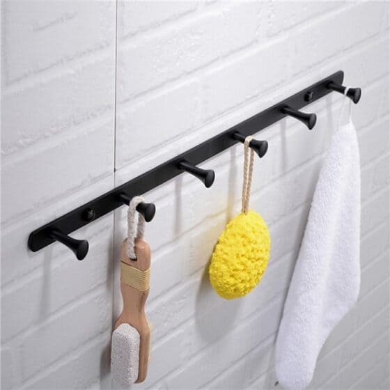 Móc  treo 6 vấu màu đen Miken MK-706B