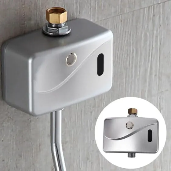 Van xả cảm ứng tiểu nam kết hợp nhấn tay Miken MKV-C4896P