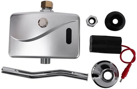 Van xả cảm ứng tiểu nam kết hợp nhấn tay Miken MKV-C4896P