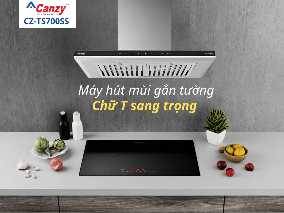 Máy hút mùi toa ngang Canzy CZ-TS700SS