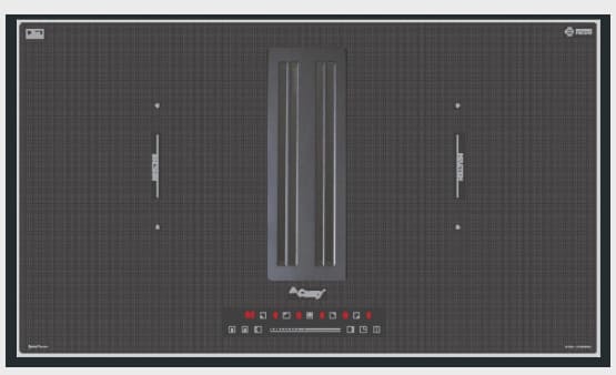 Bếp Điện Từ kết hợp hút Canzy CZ-BH09KH