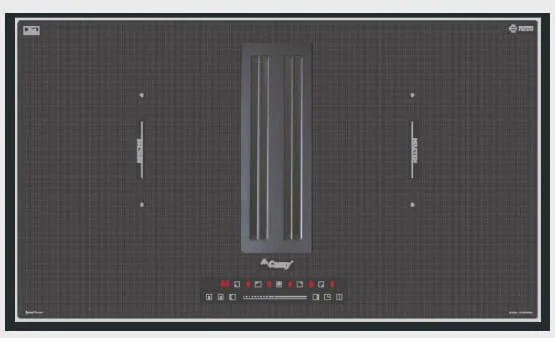 Bếp Điện Từ kết hợp hút Canzy CZ-BH09KH