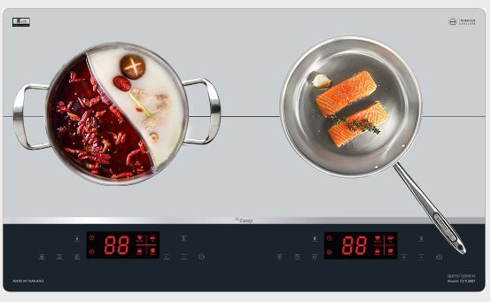 Bếp Điện Từ kết hợp hút Canzy CZ-TL3055PRO