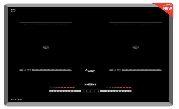Bếp Điện Từ kết hợp hút Canzy CZ-TL608PLUS