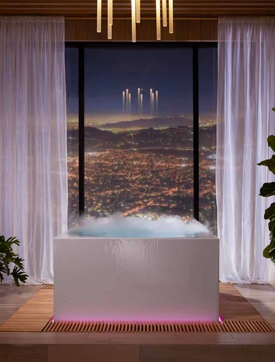 Bồn tắm đèn led Kohler