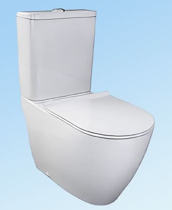 Bồn cầu 2 khối nắp rơi êm Clara CTM-230WS