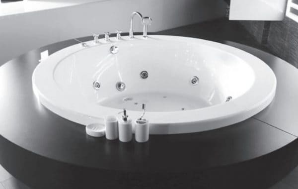 Bồn tắm massage nhựa 1.8m nhập khẩu Clara CBT-120B