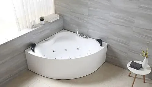 Bồn tắm massage góc 1.35m nhập khẩu Clara CBT-126