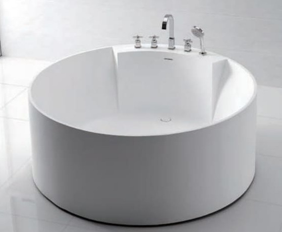 Bồn tắm massage đặt sàn đá nhân tạo 1.5m nhập khẩu Clara CBT-138