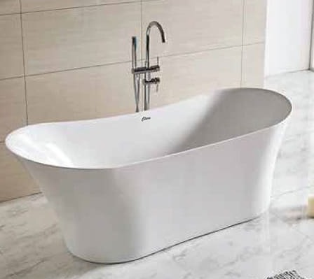 Bồn tắm đặt sàn nhựa 1.7m nhập khẩu Clara CBT-108 