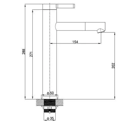 Bản vẽ kỹ thuật vòi châu nóng lạnh Clara CF-47352