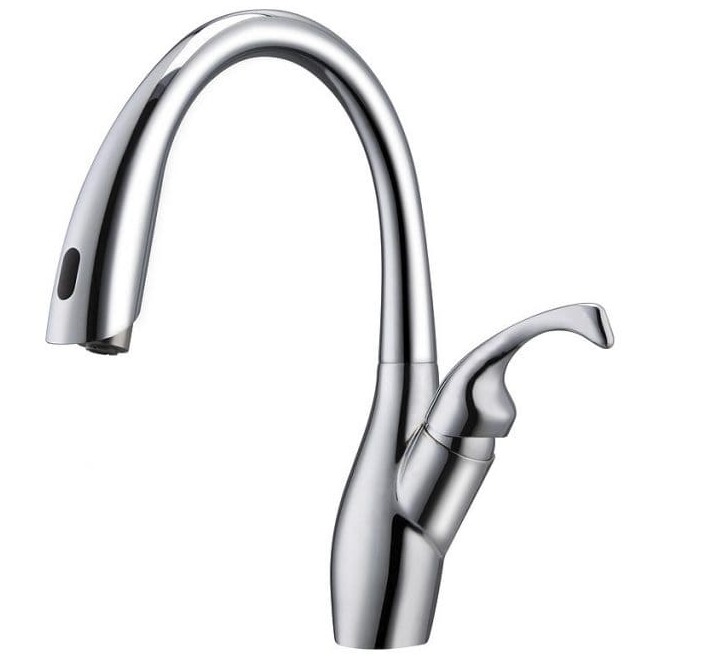 Vòi chậu rửa bát cảm ứng nóng lạnh Clara CF-100404B