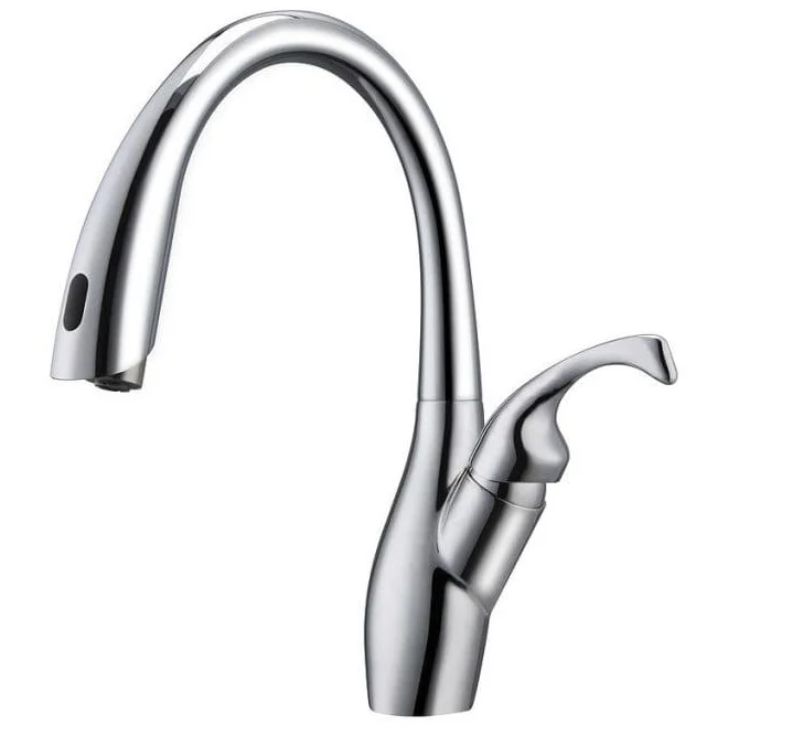Vòi chậu rửa bát cảm ứng nóng lạnh Clara CF-100404B