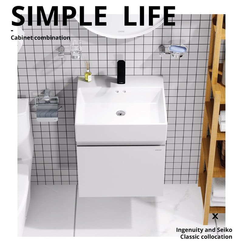 Tủ Treo Phòng Tắm Kèm chậu Caesar LF5263 + EH05263AV