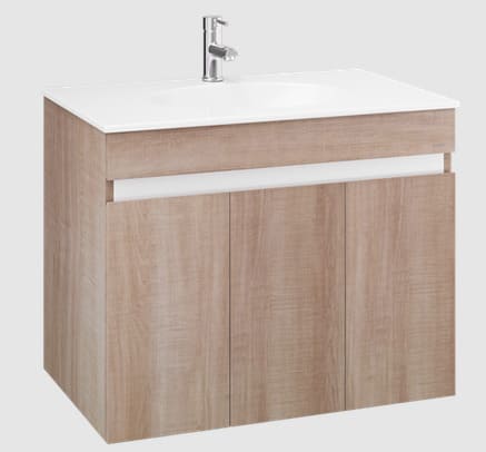 Tủ Treo Phòng Tắm Kèm chậu Caesar LF5026 + EH15026AW7V