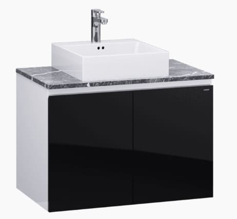 Tủ Treo Phòng Tắm Kèm chậu Caesar LF5261 + EH48001ADV