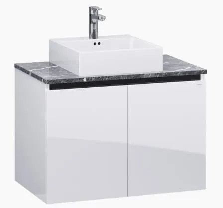 Tủ Treo Phòng Tắm Kèm chậu Caesar LF5261 + EH48001AV