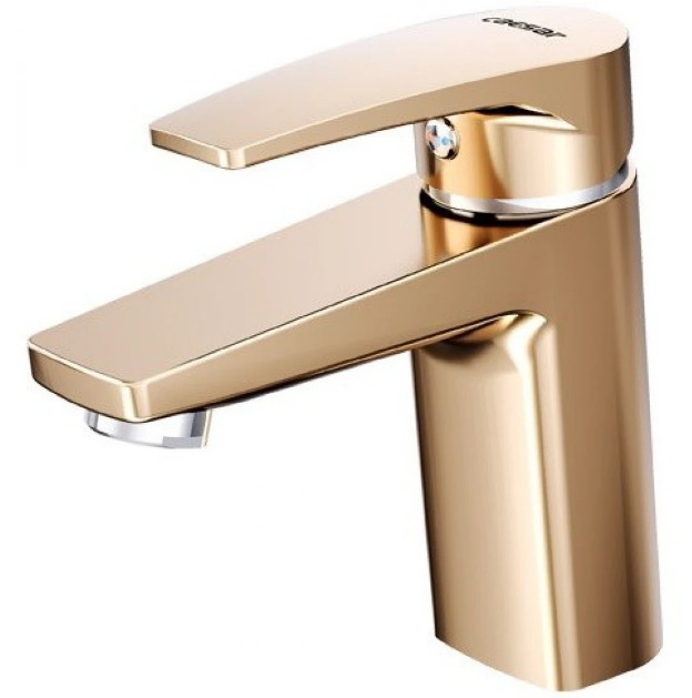 Vòi Lavabo Nóng Lạnh 1 Chân Màu Vàng Caesar B390CGU 