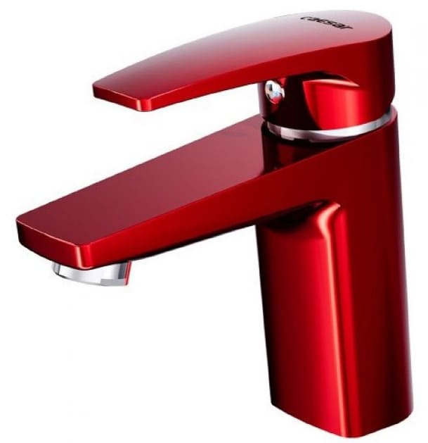 Vòi Lavabo Nóng Lạnh 1 Chân Màu Vàng Caesar B390CGU 