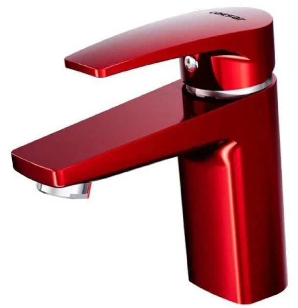 Vòi Lavabo Nóng Lạnh 1 Chân Màu Vàng Caesar B390CGU 