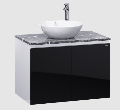 Tủ Treo Phòng Tắm Kèm chậu Caesar L5215 + EH48002ADV