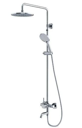 Sen tắm dứng nóng lạnh tay sen 3 chế độ Caesar S338C