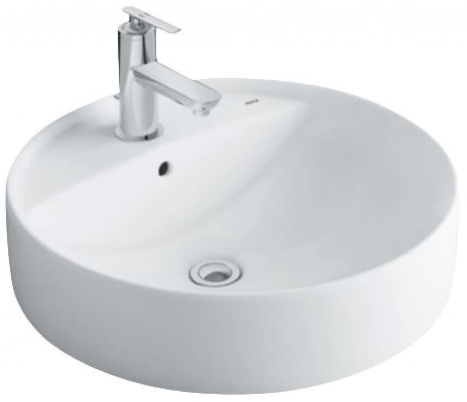 Chậu rửa mặt bàn đá tròn Inax L-294VFC