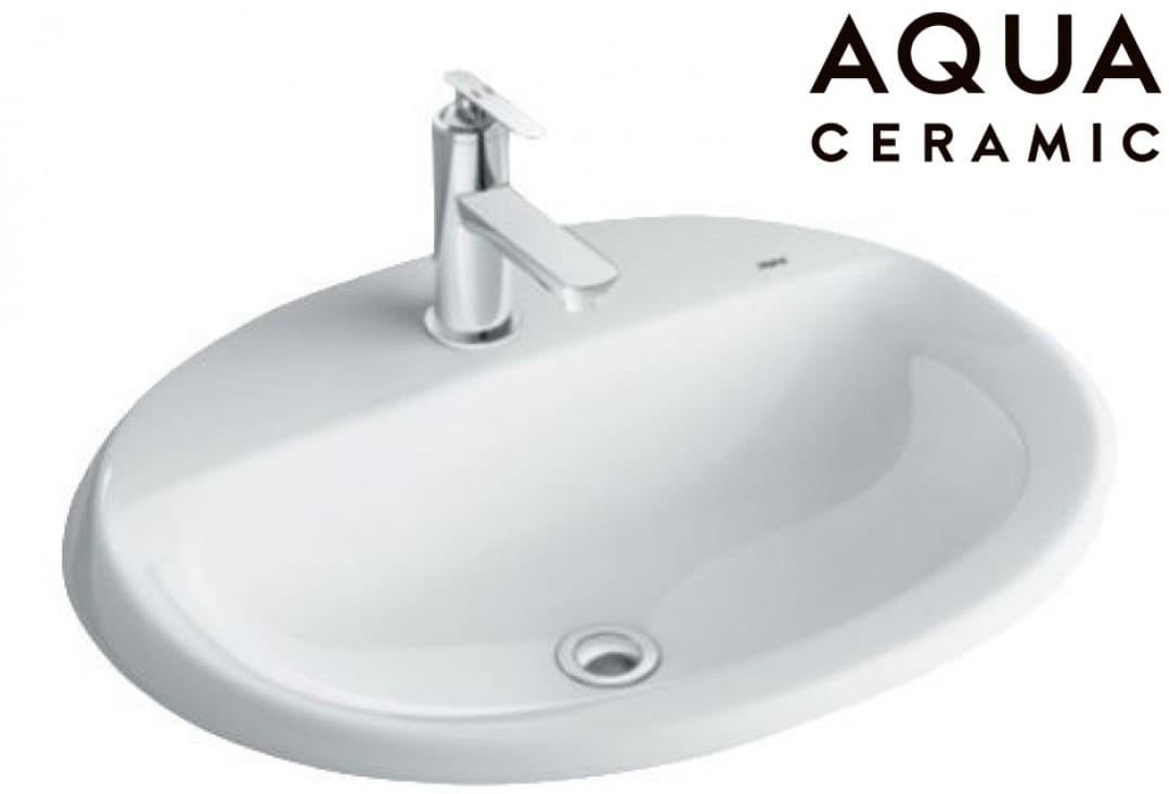 Chậu rửa mặt dương vành INAX AL-2395VEC