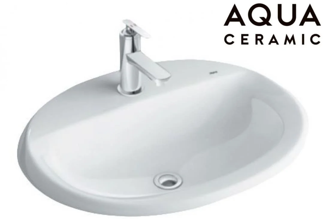 Chậu rửa mặt dương vành INAX AL-2395VEC