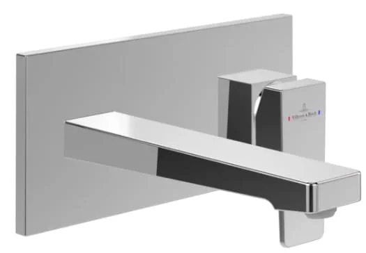 Vòi lavabo nóng lạnh âm tường Villeroy-boch Architectura TVW12500300061