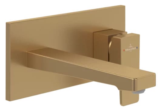 Vòi lavabo nóng lạnh âm tường Villeroy-boch Architectura TVW12500300076