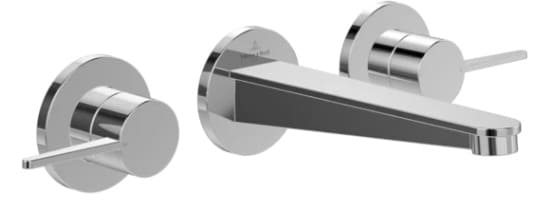 Vòi lavabo nóng lạnh âm tường Villeroy-boch Conum TVW12700200061