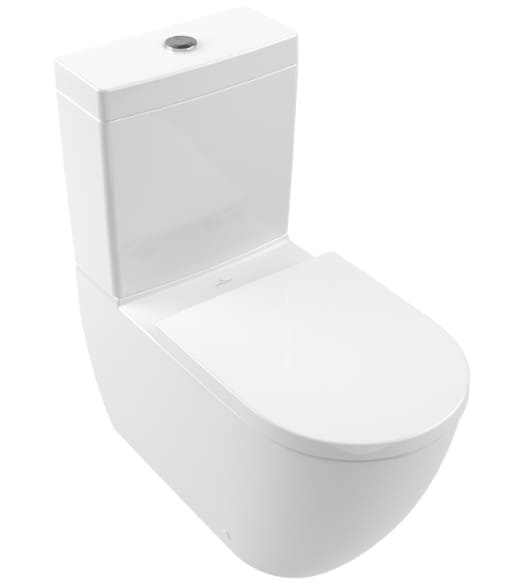 Bồn cầu 2 khối Đức Villeroy-Boch Subway 3.0 4672T001