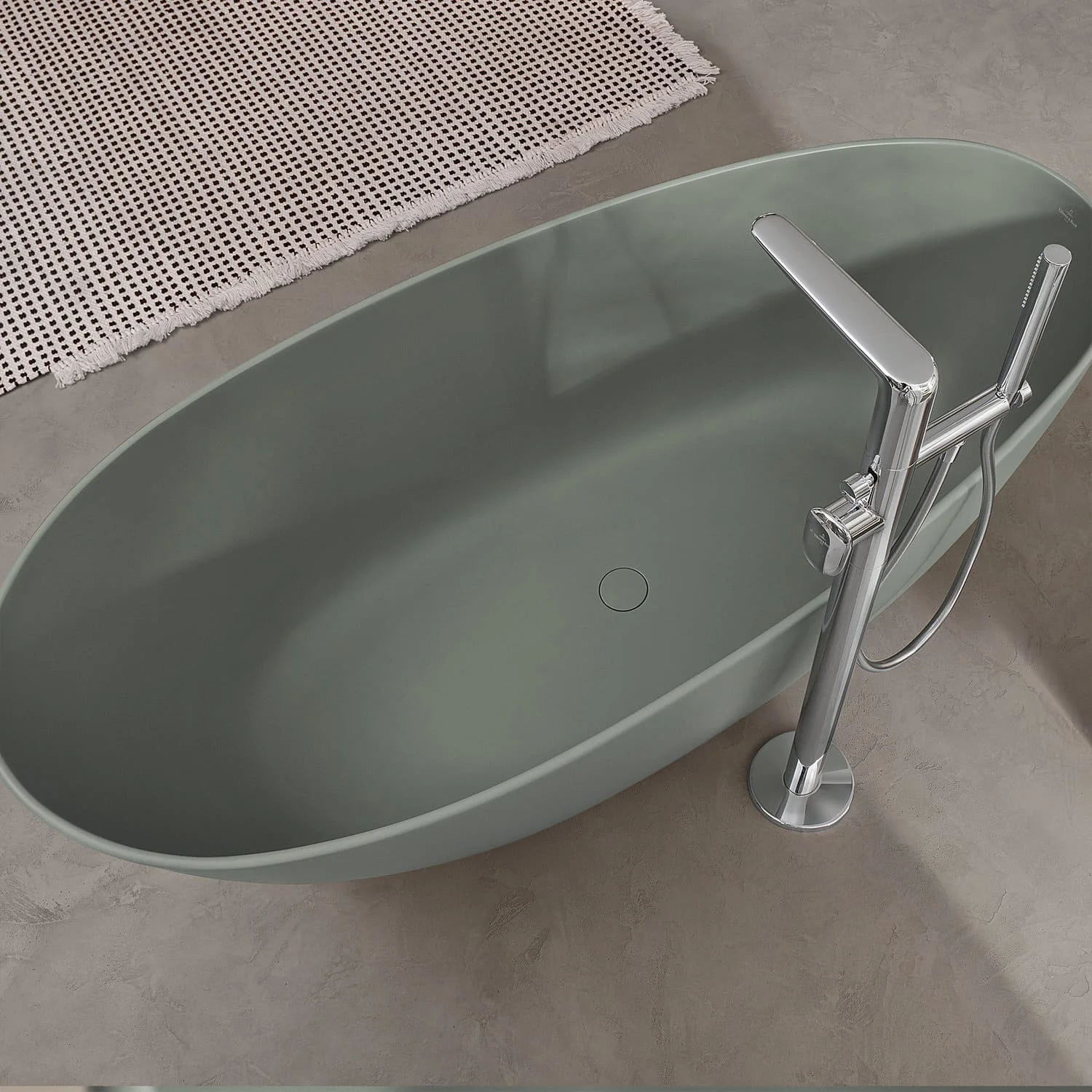 Bồn tắm đặt sàn 1.7m Villeroy-boch Antao UBQ170TAO7V-R8