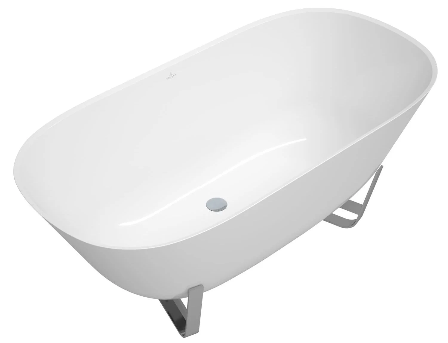 Bồn tắm đặt sàn 1.55m Villeroy-boch Antheus UBQ155ANH7F400V-01