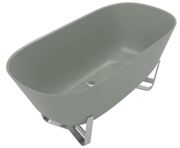 Bồn tắm đặt sàn 1.55m Villeroy-boch Antheus UBQ155ANH7F400V-R8