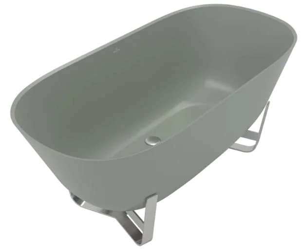 Bồn tắm đặt sàn 1.55m Villeroy-boch Antheus UBQ155ANH7F400V-R8
