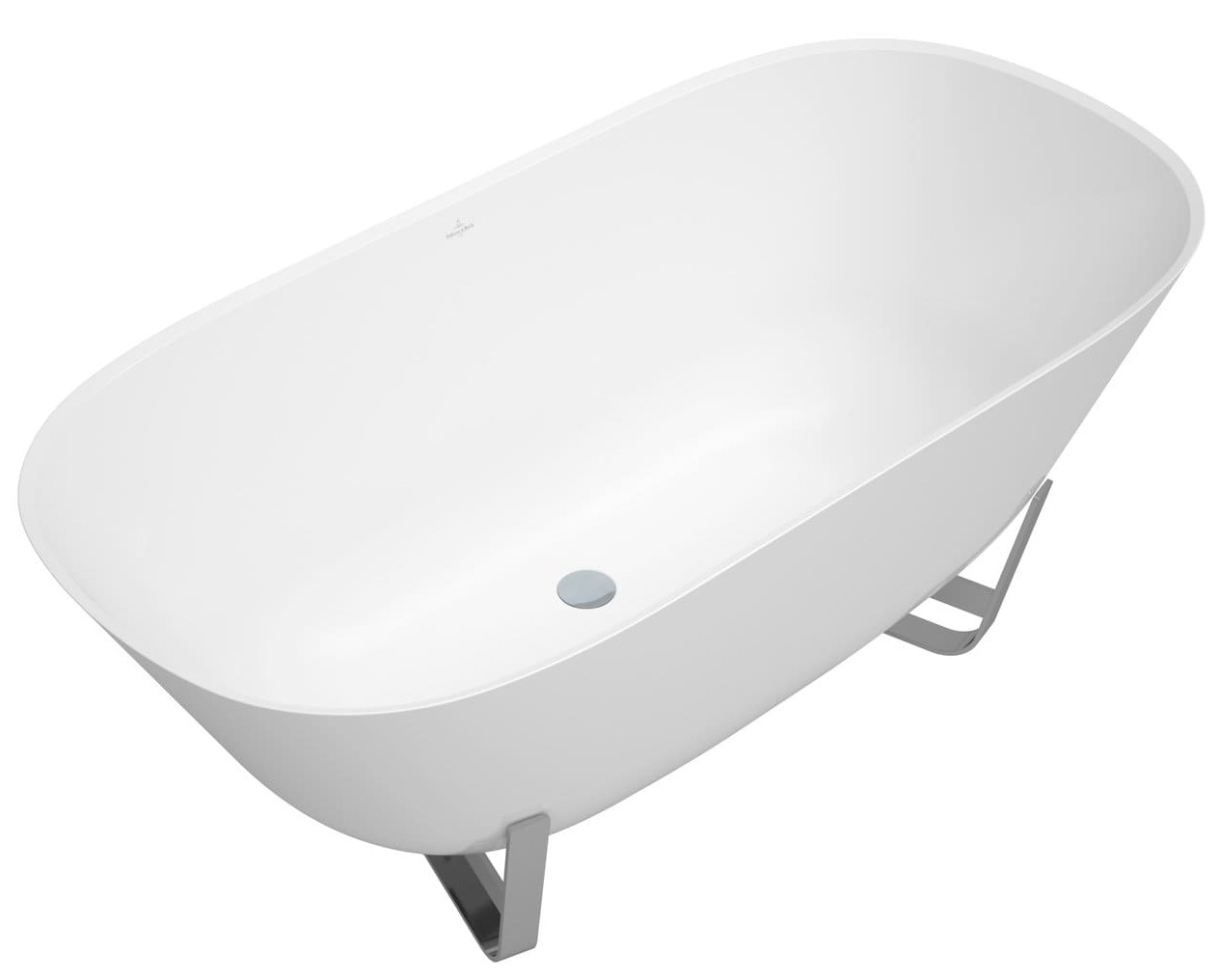 Bồn tắm đặt sàn 1.55m Villeroy-boch Antheus UBQ155ANH7F400V-RW