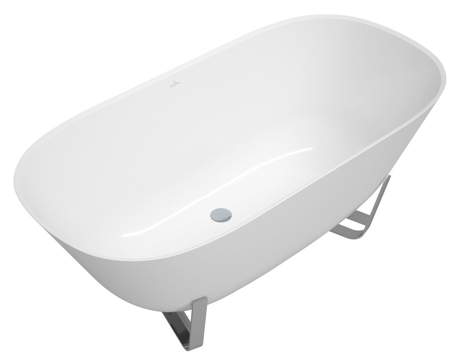 Bồn tắm đặt sàn 1.55m Villeroy-boch Antheus UBQ155ANH7F4BCV-01