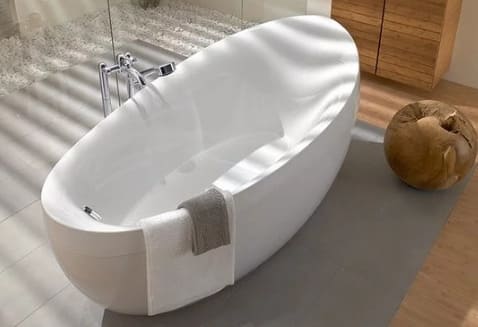 Bồn tắm đặt sàn 1.9m Villeroy-boch Aveo UBQ194AVE9PDV-01