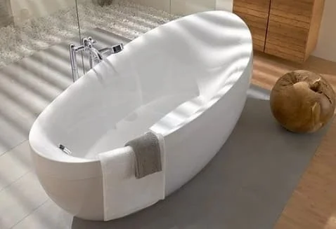 Bồn tắm đặt sàn 1.9m Villeroy-boch Aveo UBQ194AVE9PDV-RW