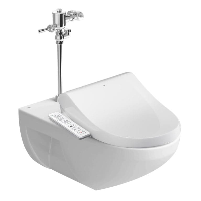 Bồn cầu treo tường nắp điện tử INAX AC-22P+CW-H18VN