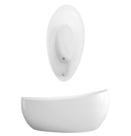 Bồn tắm đặt sàn 1.9m Villeroy-boch Aveo New Generation UBQ194AVE9W1V-01