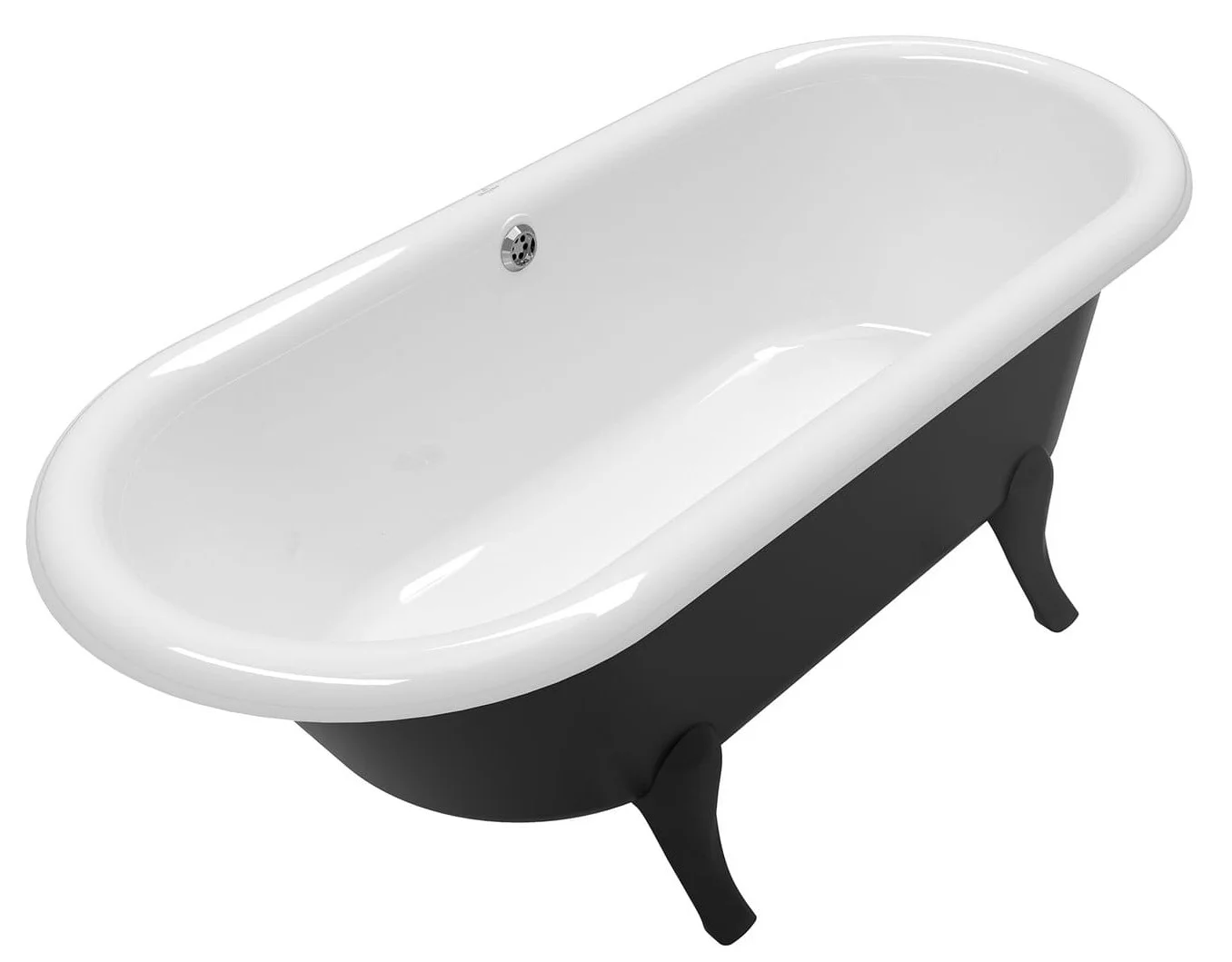 Bồn tắm đặt sàn 1.77m Villeroy-boch Hommage UBQ180HOM7WBCV-01