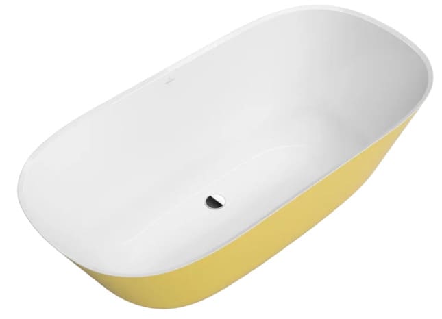 Bồn tắm đặt sàn 1.55m Villeroy-boch Theano UBQ155ANH7F2BCV-RW